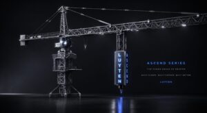 Luyten kombiniert Turmkran und Beton-3D-Druck für hohe Bauwerke