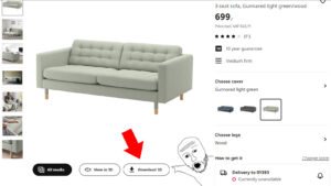 IKEA 3D Model Downloader: Open-Source-Skript sichert Möbelmodelle als GLB-Dateien