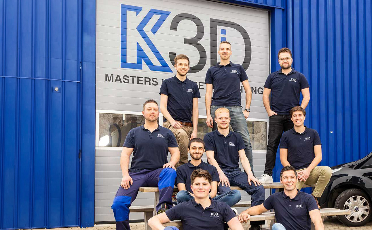 K3D expands MetalFab fleet to six systems across two Dutch sites, hits one million parts