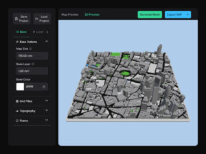 Map2Model: Webgenerator in Bambu Labs MakerWorld-Community erstellt 3D-druckbare Karten aus realen Orten