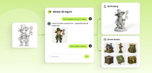Meshy 3D Agent Beta: Text-to-3D wird zum mehrstufigen Prozess