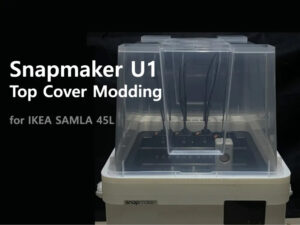 IKEA-Box als günstige Abdeckung für den Snapmaker U1