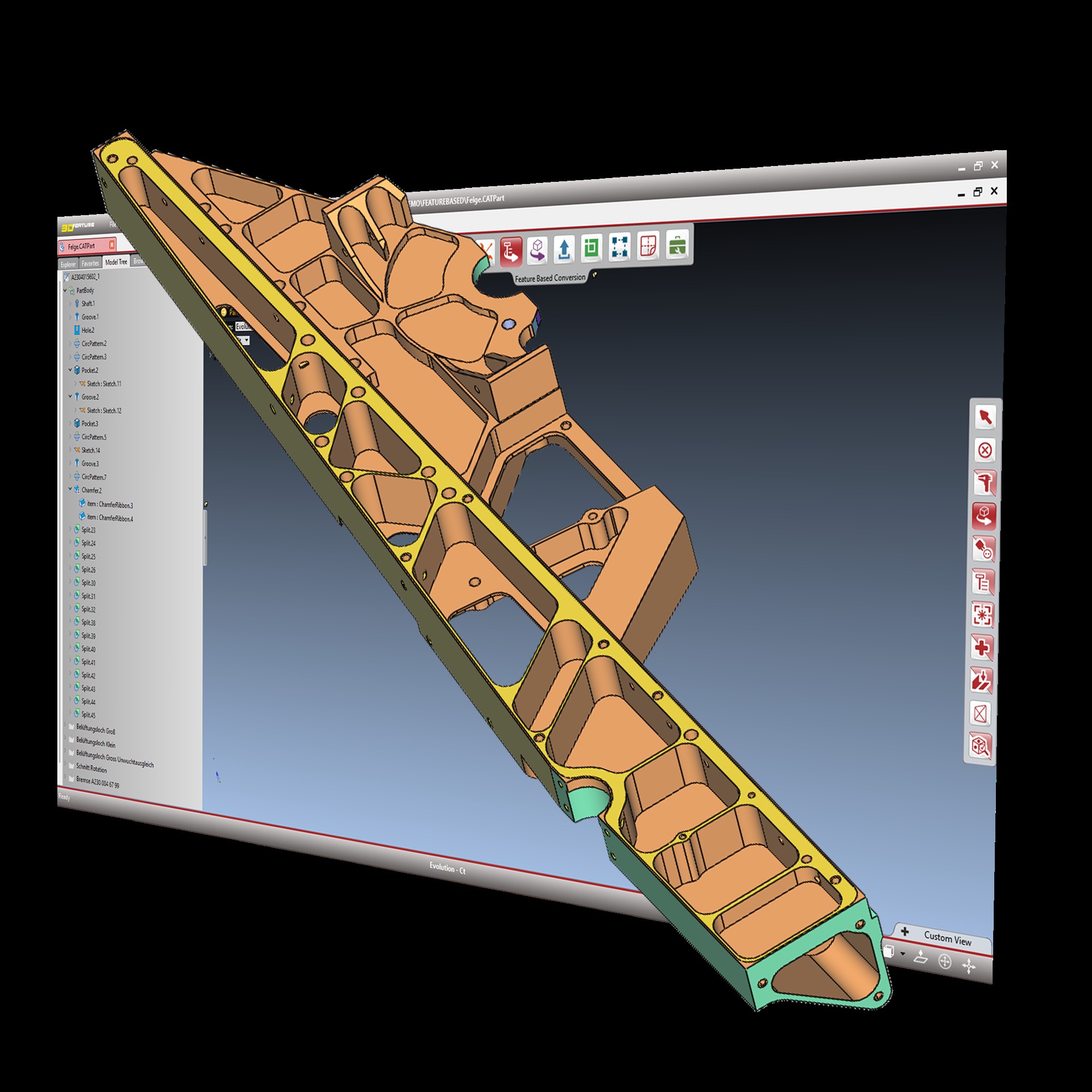 CoreTechnologie spins out 3D_Feature as standalone CAD converter preserving design history for Catia, NX, Creo and Solidworks