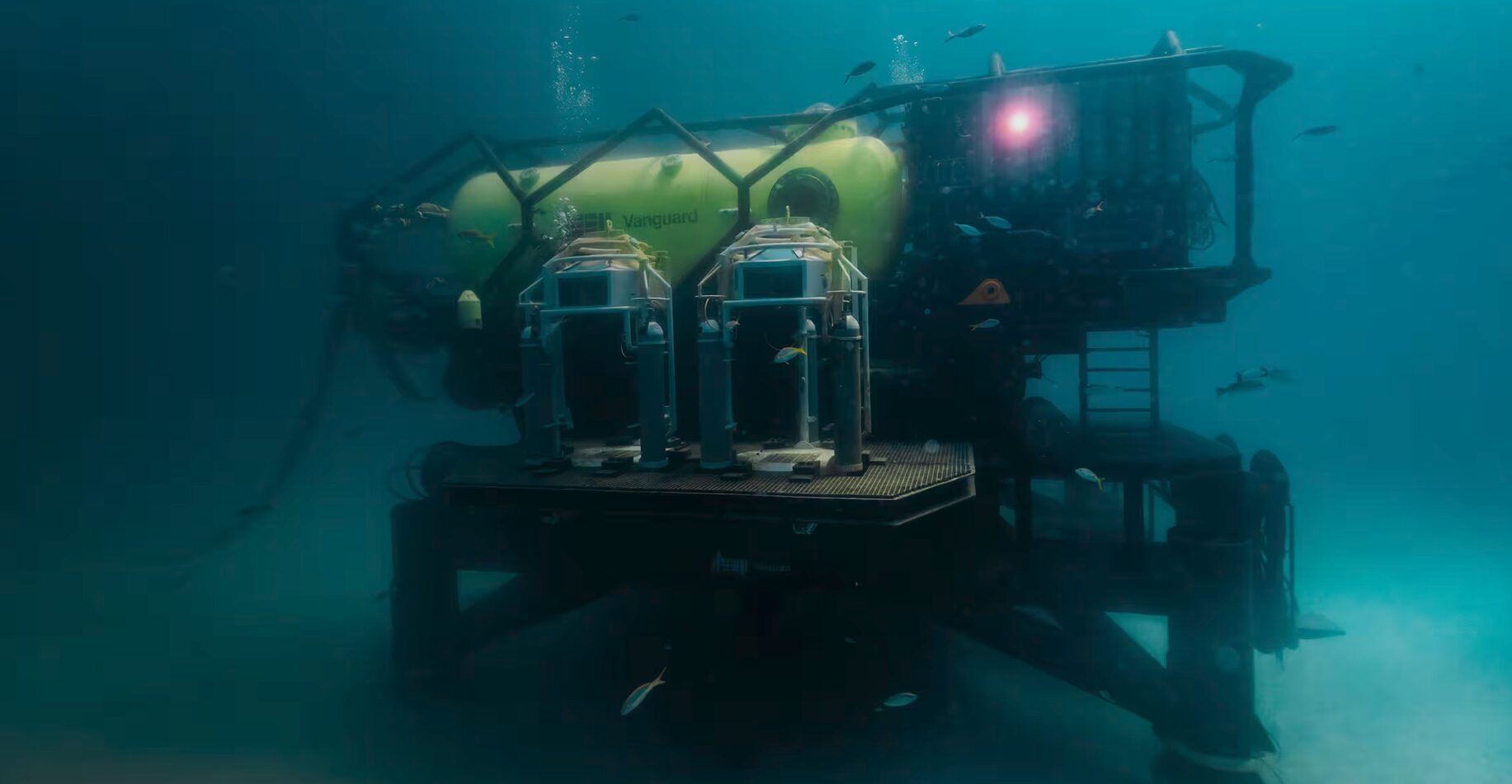 DEEP installs Vanguard underwater habitat built with WAAM metal 3D printing