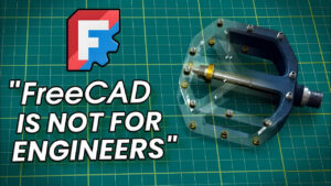 FreeCAD in der Praxis: YouTuber konstruiert komplettes Fahrradpedal und fertigt es im 3D-Druck